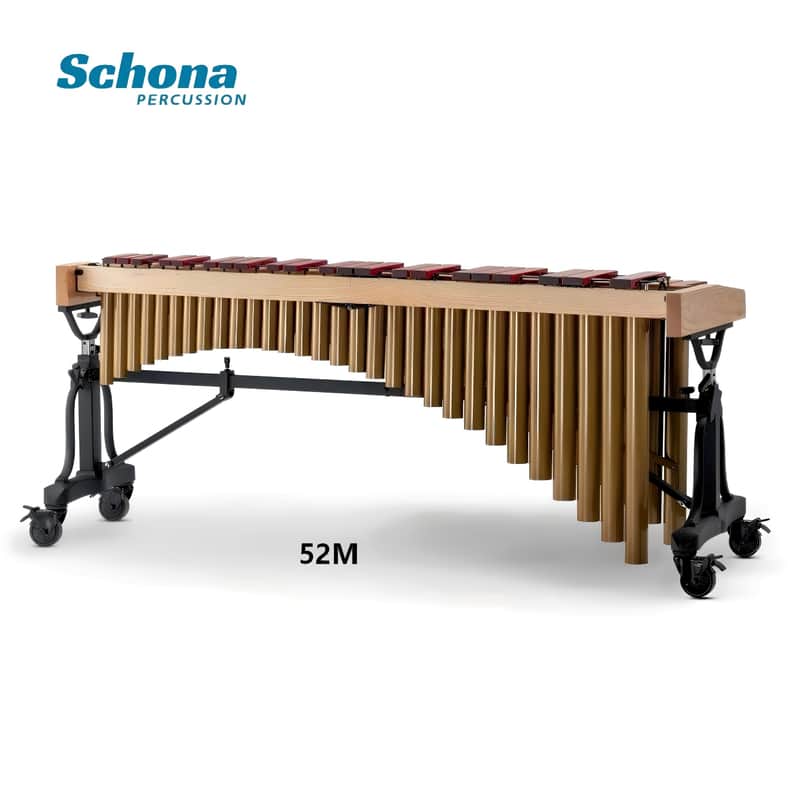 52 Key Marimba Rosewood Adjustable Height Marimba Aluminum Alloy Resonance Tube Marimba image 1