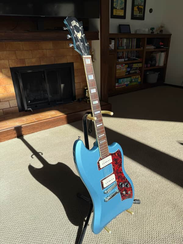 Guild Newark St. Collection T-Bird ST P90 2017 - 2021 - Pelham Blue image 1