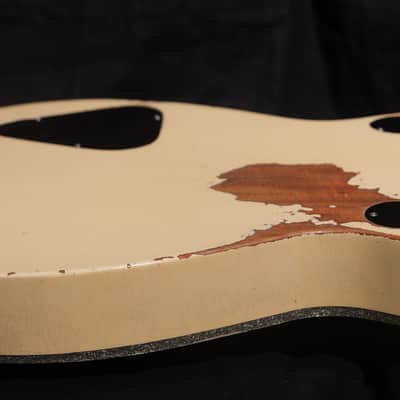 Gretsch Custom Shop 59 Duo Jet Masterbuilt by Chad Henricksen Heavy Relic - Faded Sonic Blue image 7