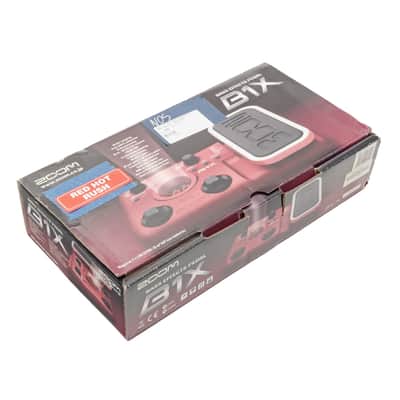 ISS84552-ST Zoom - B1X Bass Multi-Effects Pedal - w/Box And PS - x3821 - NOS image 5