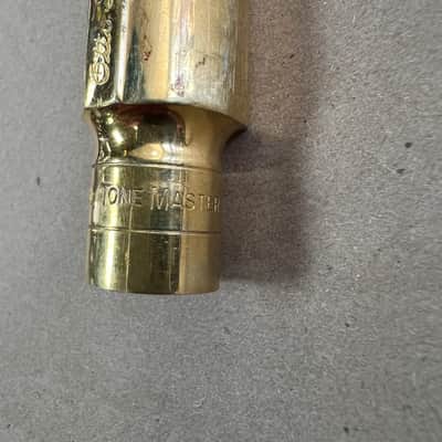 Used Otto Link Super ToneMaster 9* Metal Eb Alto Sax Saxophone Mouthpiece with Cap & Ligature Made in the USA image 6
