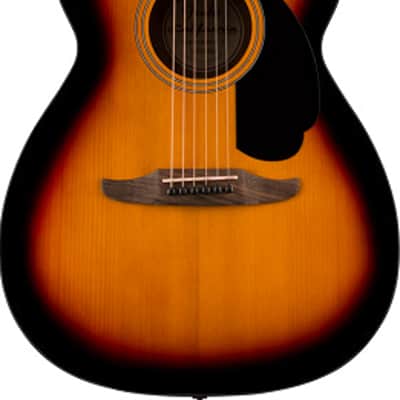 Fender California Standard Monterey E Acoustic Guitar. Spruce Top, Black Pickguard, 3-Color Sunburst image 1