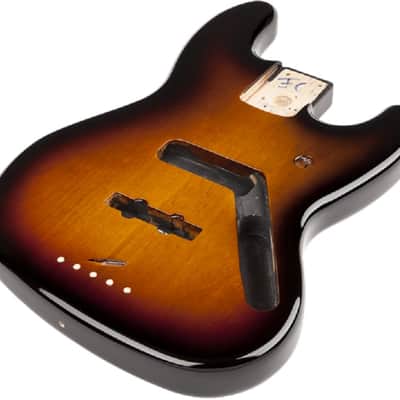 Fender Standard Series Jazz Bass Alder Body, Brown Sunburst image 1