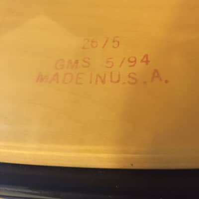 GMS Grand Master Maple Flame Gold Lacquer image 3