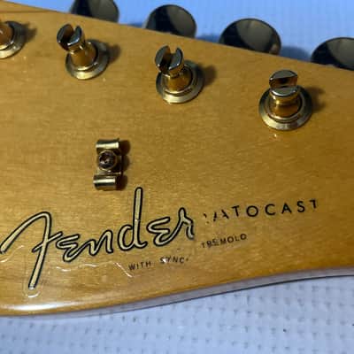 2015 USA Fender Stevie Ray Vaughan SRV Loaded Stratocaster Guitar Neck image 5