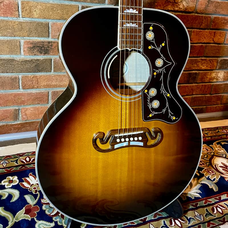 Gibson SJ-200 Standard with LR Baggs Anthem 2017 Vintage Sunburst image 1