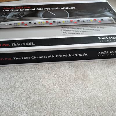 Solid State Logic Alpha VHD Four Channel Mic Pre 2016 - Silver image 7