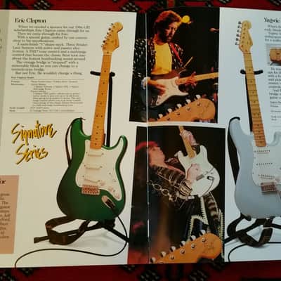 Fender Guitar Catalog 1988 Vintage and Signature Series image 2