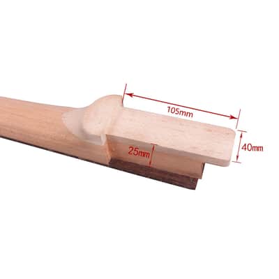 Unfinished Electric Guitar Neck, Mahogany, Rosewood image 6