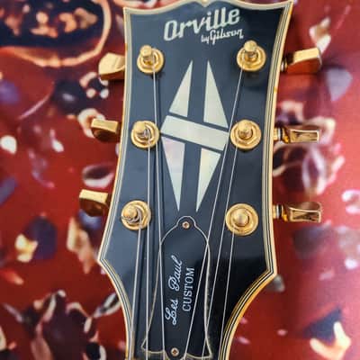 1992 Orville by Gibson Les Paul Custom Wine Red - Gibson Pickups MIJ Japan - Only One Owner !! image 3