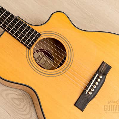 1994 Webber OM-C Cutaway Acoustic Guitar, Spruce & Figured Maple, Near-Mint w/ Case image 8