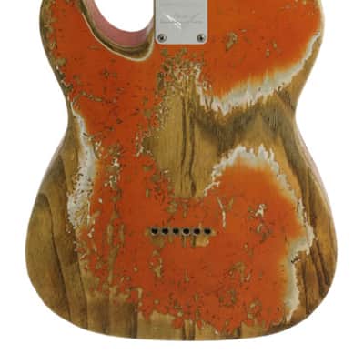 Fender Custom Shop Ltd 63 Telecaster Super Heavy Relic Candy Tangerine 2019 image 3