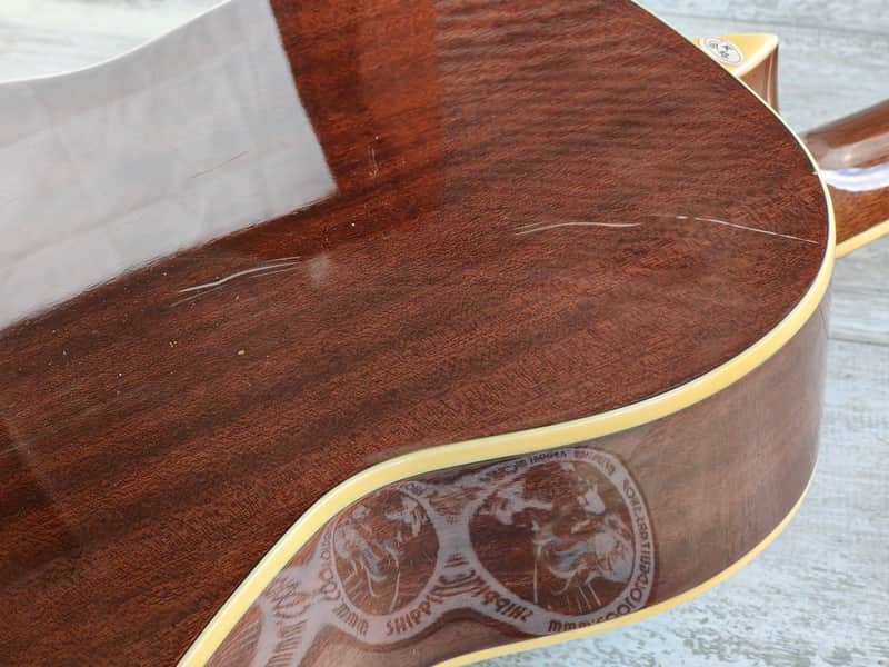 S. Yairi YM-17/VS Parlor Acoustic Guitar (Sunburst) | Reverb