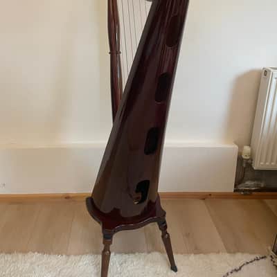Aoyama (Elysian) Clive Morley 34 String Harp Hempson Harp - Mahogany image 5