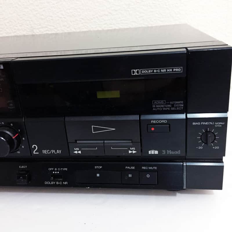 RARE Vintage AIWA AD-WX909 Stereo Cassette Deck 2 Head + 3 Head
