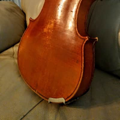 Copy Of Antonius Stradivarius  Made In Czechoslovakia  Violin Antique Vintage Nitro 1930's image 4