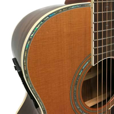 Samick Greg Bennett Design OM8CE Orchestra Cutaway Acoustic-Electric Guitar image 3