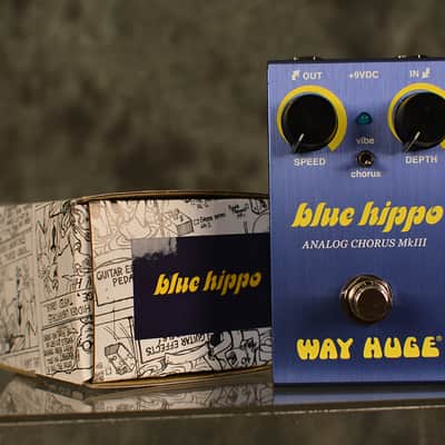 Way Huge WM61 Blue Hippo Mini Smalls Version w FREE Patch Cable & Same Day FAST Shipping Included! image 1