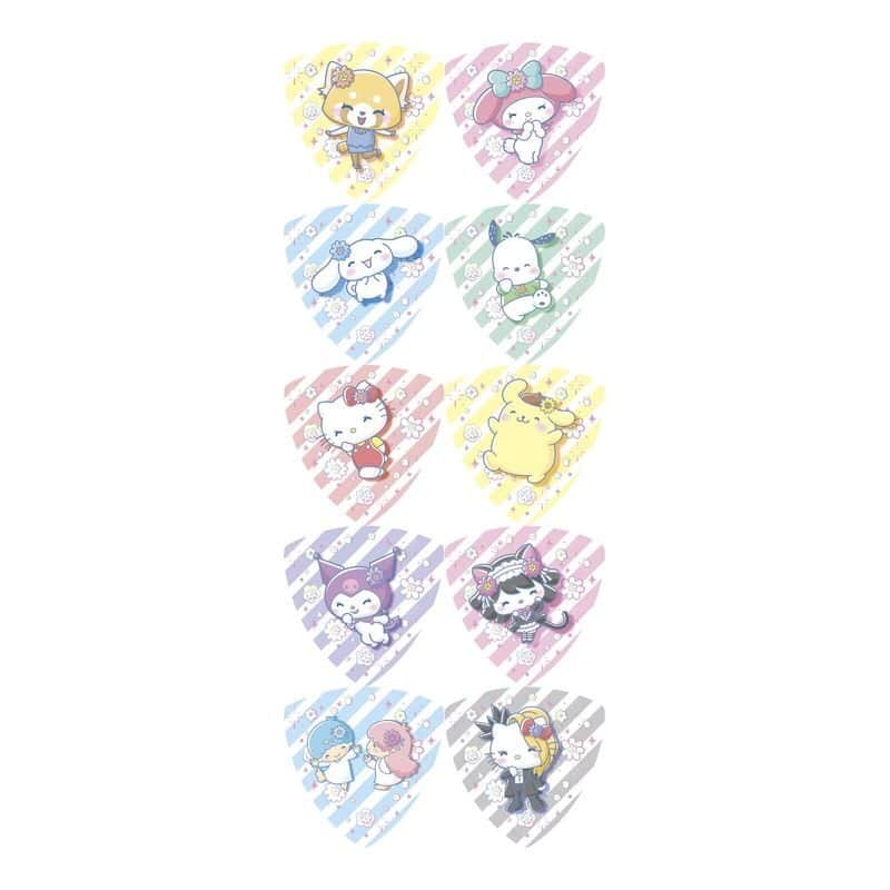 Vox Sanrio Character Awards Guitar Pick Set 10pcs Made in Japan image 1