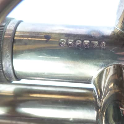 Ludwig Chicago Classic USA 1960s Vintage Brass Baritone Bugle w/ Case image 7