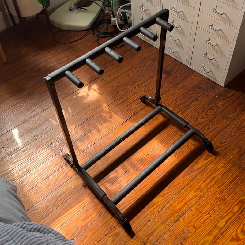 Gator Frameworks Rok-It RI-GTR-RACK5 Folding 5-Guitar Rack Stand – Local Pickup image 1
