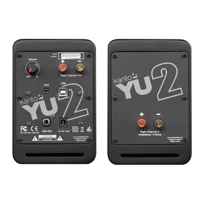 Kanto: YU2 Powered Bookshelf Speakers - Matte Grey (YU2MG) image 3