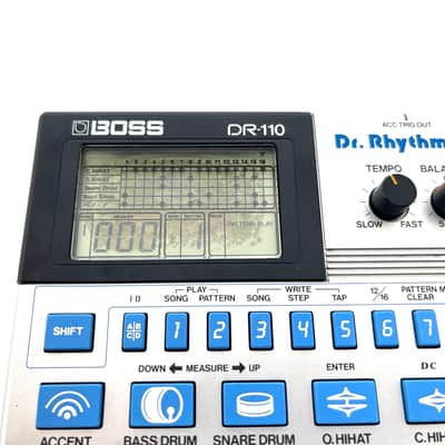 Boss DR-110 Dr. Rhythm 1980s with carry case & sticker Vintage - Worldwide Shipment image 5