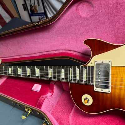 Gibson Custom Shop 60th Anniversary '60 Les Paul Standard Reissue V2 # 001667 2020 - Tomato Soup Burst image 8