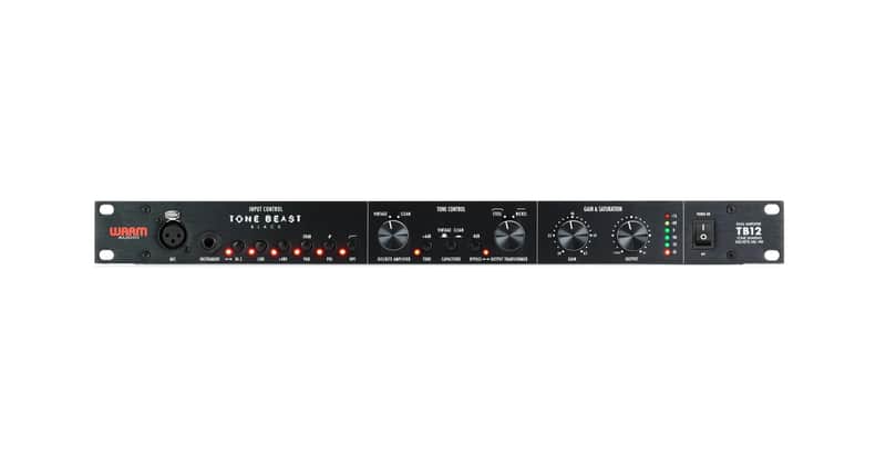 Warm Audio TB12 Tone Beast Microphone Preamp - Black -NEW image 1