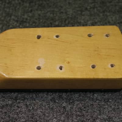 Nameless Jazz Bass Neck Reverse headstock/ Left Handed Block Inlays image 10