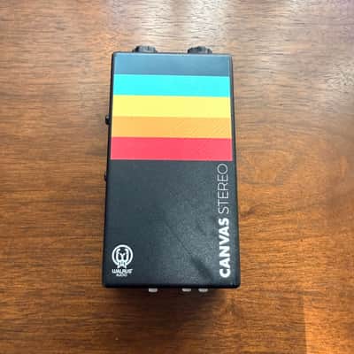 Walrus Audio Canvas Stereo Dual Line Isolator Direct Box 2022 - Present - Black w/ Rainbow Graphic image 2