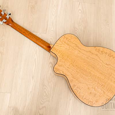 1994 Webber OM-C Cutaway Acoustic Guitar, Spruce & Figured Maple, Near-Mint w/ Case image 16