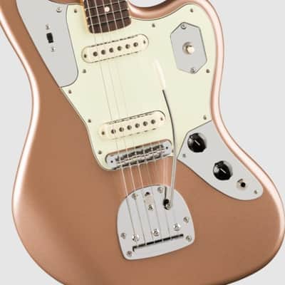 American Professional Classic Jaguar, Rosewood Fingerboard, Faded Firemist Gold image 3
