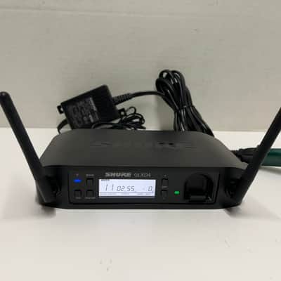 Shure GLXD4=-Z2 GLXD4 Digital Wireless Receiver with Shure PS42US AC Adapter Power Supply for GLXD GLX-D GLXD14 Vocal Mic Guitar Instrument Systems 2400-2483.5MHz image 4