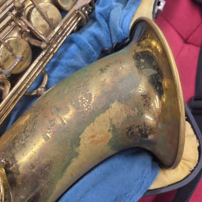 Selmer Super Action 80 Tenor Sax 1984 - Brass image 3