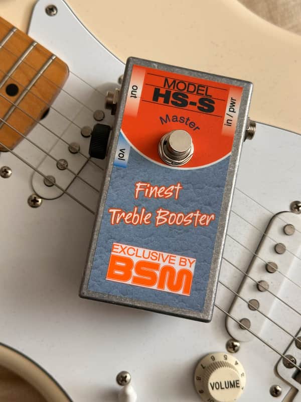 BSM HS-S Master Treble Booster – Excellent Condition w/ Box & Paperwork (Ritchie Blackmore) image 1