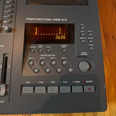 TASCAM Portastudio 488 MKII 8-Track Cassette Recorder 1990s - Gray image 2