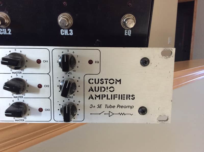 Custom Audio Electronics 3+SE Preamp with mods and extras 2001