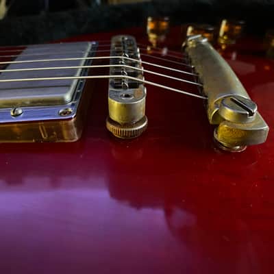 Gibson Aged Relic 70th Anniversary Les Paul Translucent Cherry VOS image 6
