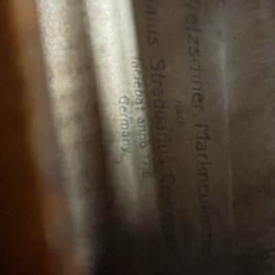 G.A. Pfretzschner Markneukirchen 4/4 Violin Copy Stradivarius 1716 Violin w Case image 5
