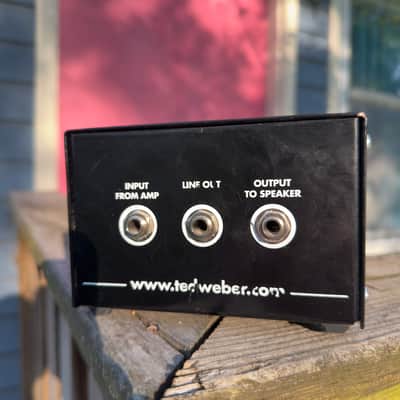 Weber MiniMass 50-Watt Attenuator 2010s - Black image 4