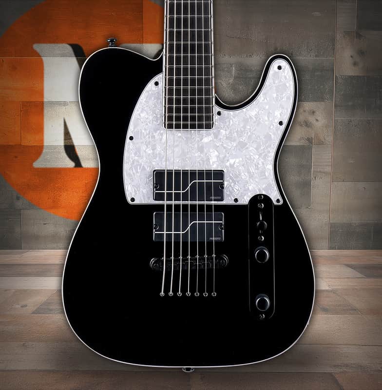 ESP LTD SCT-607B Baritone - Black (LSCT607BBLKF1) image 1