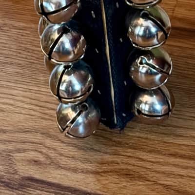Vintage 25 Bell Sleigh Bell Hand Shaker Rhythm Band Latin Band image 6