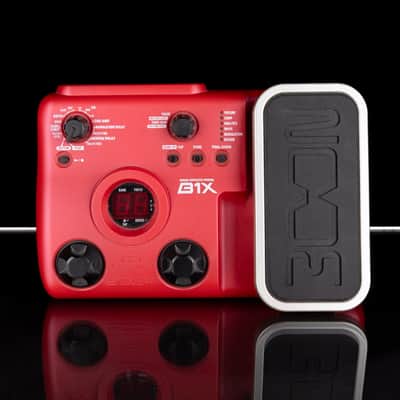 Used Zoom B1X Red Bass Effects Processor image 1