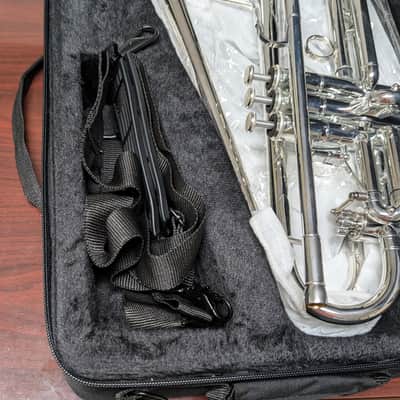 Phoenix Music TR-DB1 Double Bell Trumpet - Silver Plate image 5