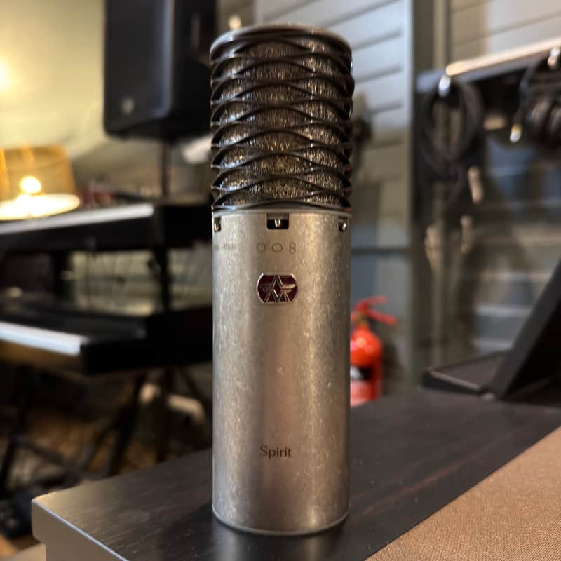 Aston Spirit Large Diaphragm Multipattern Condenser Microphone 2010s - Metal image 1
