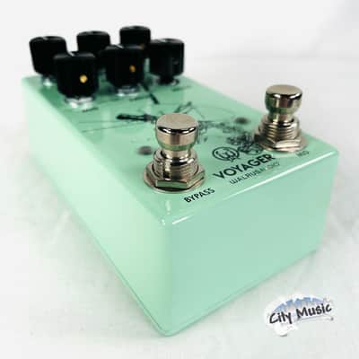 Used Walrus Audio Voyager MKII Preamp Overdrive Guitar Effects Pedal Seafoam ♫ image 2