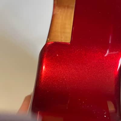 2008 Charvel USA San Dimas 2H Metallic Red Telecaster Style Guitar Body Floyd Ready image 19