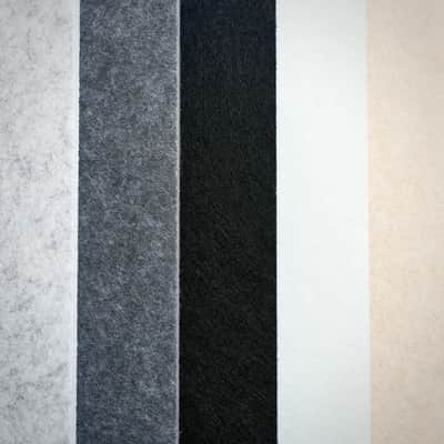 PET Felt Acoustic Panels - 24" x 48", Recycled, NRC 0.88 (48 sq ft Carton) image 2