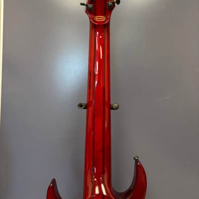 Agile 9-String 28 5/8” Scale Electric Guitar Septor Elite 928 EB CP Tribal Red image 6